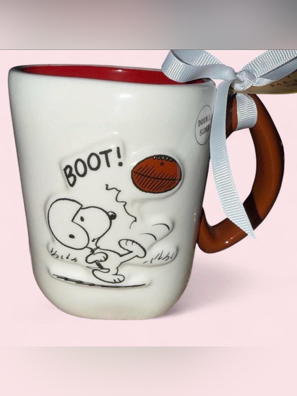 Rae Dunn Snoopy "Boot!" Coffee Mug
